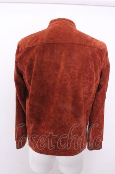 画像2: NO ID. ジャケット.バンドカラーBLZ /ブラウン/1 O-22-12-30-019-NO-ja-YM-ZT377 (2)