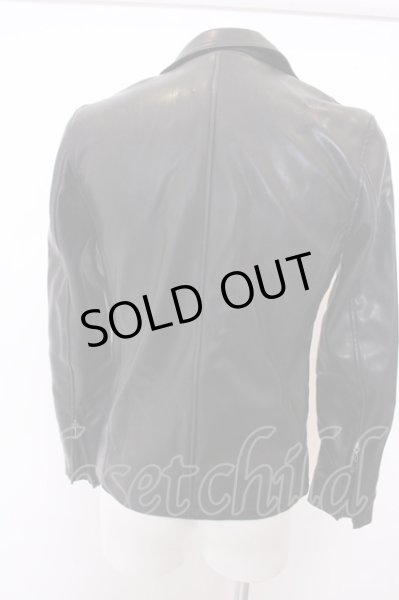 画像2: FUGA ジャケット.CHARISMATIC PUライダース /ブラック/44 O-22-12-30-002-FU-ja-YM-ZT-ML012 (2)