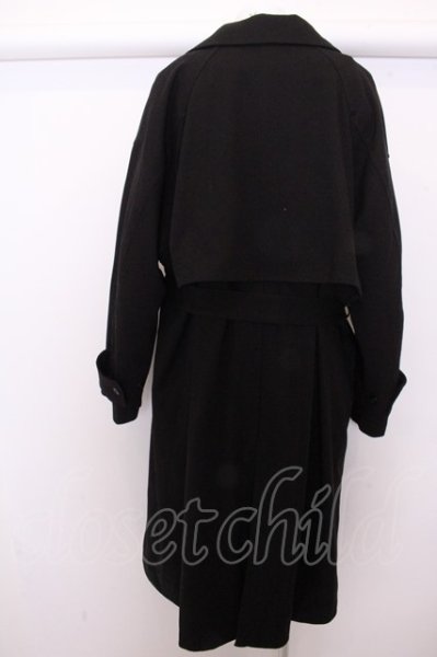 画像2: HARE コート.ライナーツキオーバーサイズトレンチ /ブラック/L O-22-12-30-032-HA-ou-YM-ZT-M014 (2)