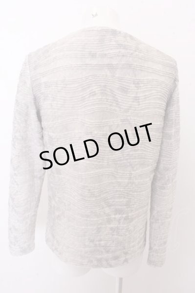 画像2: TORNADO MART カットソー.ウェーブジャガード(パイソン) /オフホワイト/L O-22-12-30-042-TO-to-YM-ZT343 (2)