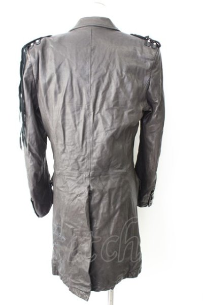画像2: 【WINTERセール】SWITCHBLADE ジャケット.SPECIAL REMAKE LEATHER LONG /ブラック/S T-23-01-06-010-AB-ja-KN-ZT-ML009