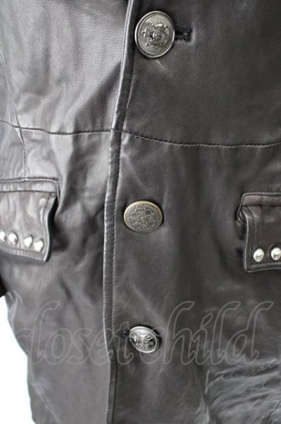 画像3: SWITCHBLADE ジャケット.SPECIAL REMAKE LEATHER LONG /ブラック/S T-23-01-06-010-AB-ja-KN-ZT-ML009 (3)