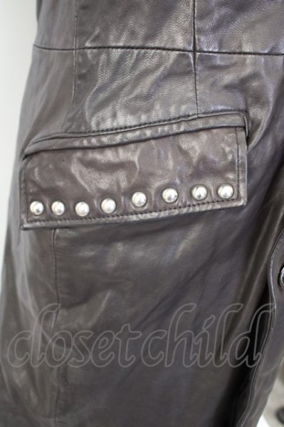 画像4: SWITCHBLADE ジャケット.SPECIAL REMAKE LEATHER LONG /ブラック/S T-23-01-06-010-AB-ja-KN-ZT-ML009 (4)