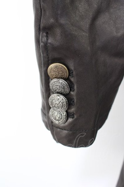 画像6: SWITCHBLADE ジャケット.SPECIAL REMAKE LEATHER LONG /ブラック/S T-23-01-06-010-AB-ja-KN-ZT-ML009 (6)