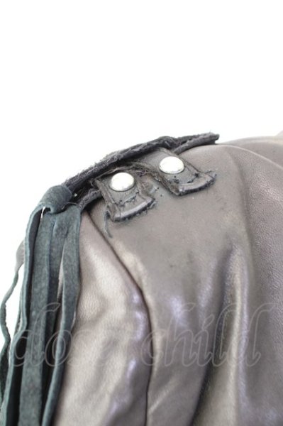 画像10: SWITCHBLADE ジャケット.SPECIAL REMAKE LEATHER LONG /ブラック/S T-23-01-06-010-AB-ja-KN-ZT-ML009 (10)