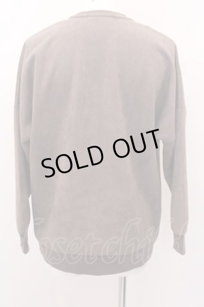 画像2: Luv maison カットソー.ポリスウェードプルオーバー /ブラウン/44 O-23-01-08-050-Lu-to-YM-ZT195 (2)