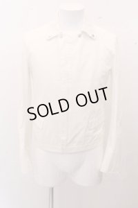 【SALE】THE TWELVE ジャケット.コットンライダース 【現在買取対象外】 /ホワイト/46 O-23-01-08-059-TH-ja-YM-ZT388