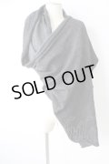 【SALE】IFSIXWASNINE ストール.ESCARGOT/HALTER /グレー/F T-23-01-10-013-IF-za-KN-ZT333