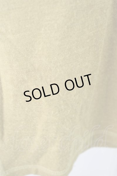 画像5: CHARM CULT カットソー.Uネック /イエロー/1 T-23-01-10-002-CH-to-KN-ZT479 (5)