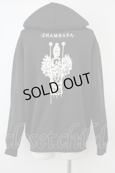 画像2: R指定 パーカー.SHAMBARA /ブラック/XL T-23-01-10-006-RS-to-KN-ZT410 (2)