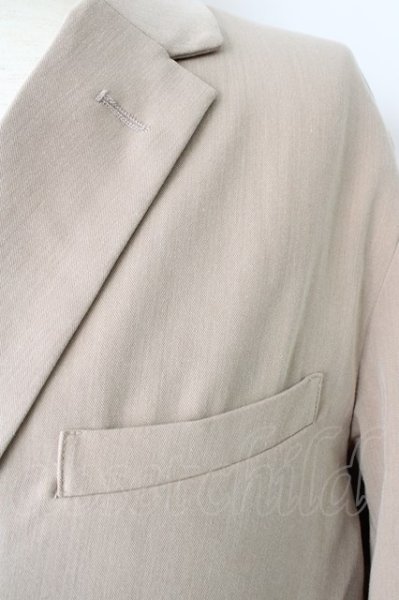 画像4: NO ID.BLACK ジャケット.ダブルブレストノッチドラペルハーフ /ベージュ/1 T-23-01-10-008-NO-ja-KN-ZT364 (4)