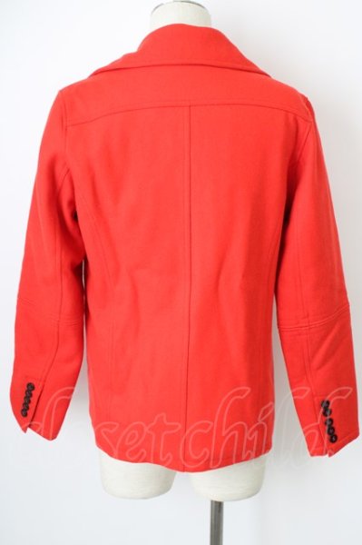 画像2: DOWBL ジャケット.ベーシックカラバリＰコート　【現在買取対象外】 /レッド/42 T-23-01-13-002-DO-ja-KN-ZT-M116 (2)