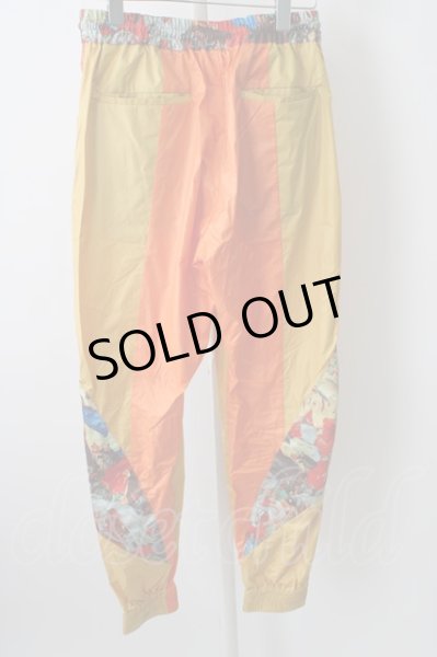 画像2: NO ID.BLACK パンツ.マルチカラーチェンジングトラックPT /オレンジ/1 T-23-01-13-016-NO-pa-KN-ZT440 (2)