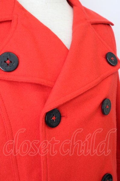 画像5: DOWBL ジャケット.ベーシックカラバリＰコート　【現在買取対象外】 /レッド/42 T-23-01-13-002-DO-ja-KN-ZT-M116 (5)