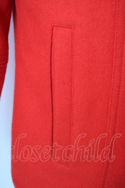 画像6: DOWBL ジャケット.ベーシックカラバリＰコート　【現在買取対象外】 /レッド/42 T-23-01-13-002-DO-ja-KN-ZT-M116 (6)