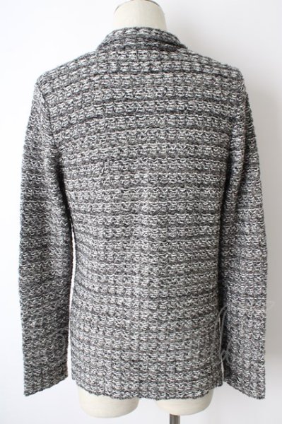 画像2: FUGA ジャケット.Respect ツイードニット /ブラックｘホワイト/44 T-23-01-14-015-FU-ja-KN-ZT083 (2)