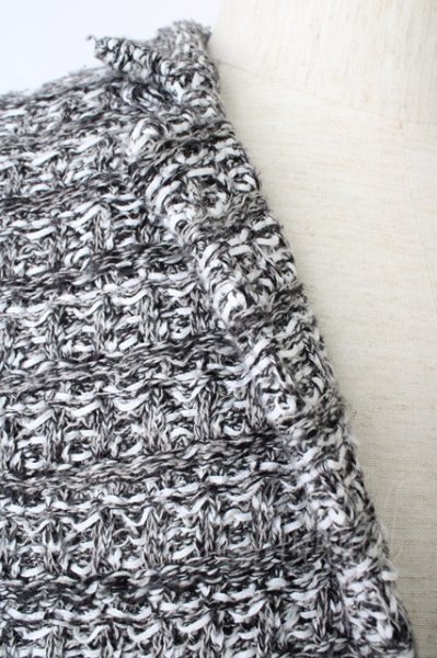 画像5: FUGA ジャケット.Respect ツイードニット /ブラックｘホワイト/44 T-23-01-14-015-FU-ja-KN-ZT083 (5)