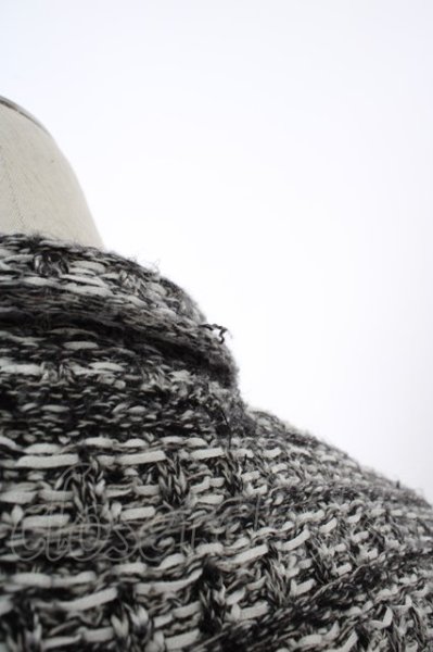 画像8: FUGA ジャケット.Respect ツイードニット /ブラックｘホワイト/44 T-23-01-14-015-FU-ja-KN-ZT083 (8)