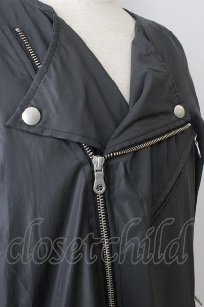 画像3: NO ID.BLACK ジャケット.リフレクターＢＩＧ-ＷライダースＪＫ /ブラック/ONE T-23-01-14-018-NO-ja-KN-ZT-M116 (3)