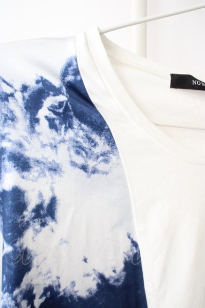 画像3: NO ID.BLACK カットソー.サテンキリカエドルマンスリーブロンＴ /ホワイト/ONE T-23-01-14-003-NO-to-KN-ZT129 (3)