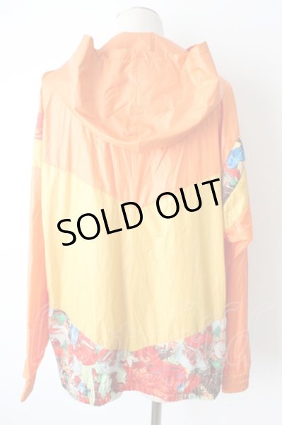 画像2: NO ID.BLACK ジャケット.マルチカラーチェンジングBIGフーデッドBLZ /オレンジ/ONE T-23-01-14-013-NO-ja-KN-ZT418 (2)