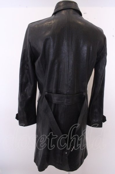 画像6: NO ID. コート.ラムレザーWブレスト /ブラック/2 O-23-01-22-002-NO-ou-YM-ZT-ML011 (6)