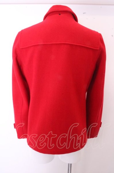 画像4: GOSTAR DE FUGA コート.Transfer メルトンダッフル /レッド/46 O-23-01-22-033-GO-ou-YM-ZT-M011 (4)