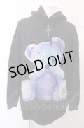 【セール】TRAVAS TOKYO パーカー.TRAVAS kom × Furry bear Hoodie’22SS /ブラック/46 O-23-01-22-011-TR-to-YM-ZT150