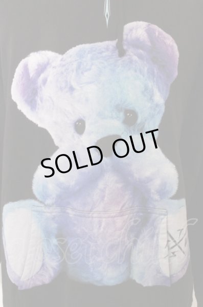画像2: TRAVAS TOKYO パーカー.TRAVAS kom × Furry bear Hoodie’22SS /ブラック/46 O-23-01-22-011-TR-to-YM-ZT150 (2)