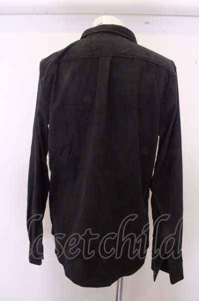 画像6: GOSTAR DE FUGA シャツ.スウェードイタリアンカラー /ネイビー/48 O-23-01-22-014-GO-sh-YM-ZT022 (6)