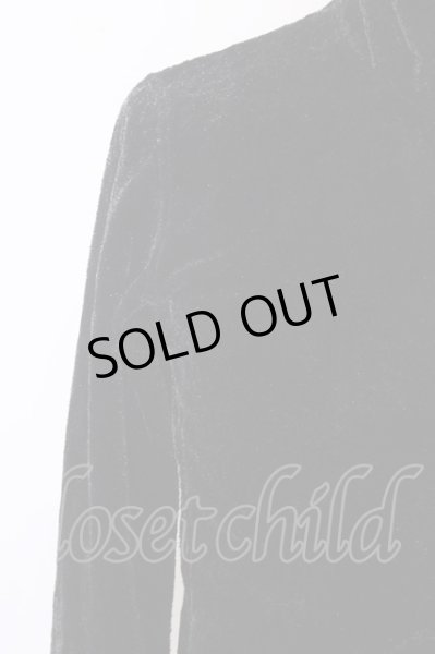 画像2: TORNADO MART ジャケット.パイソンフロッキースタンドカーディガン /ブラック/M O-23-01-23-036-TO-ja-YM-ZT207 (2)