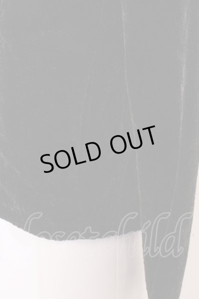 画像3: TORNADO MART ジャケット.パイソンフロッキースタンドカーディガン /ブラック/M O-23-01-23-036-TO-ja-YM-ZT207 (3)