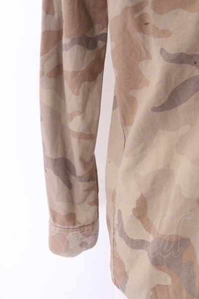 画像3: GOSTAR DE FUGA シャツ.カモフラミリタリー /ベージュ/46 O-23-01-23-046-GO-sh-YM-ZT203 (3)