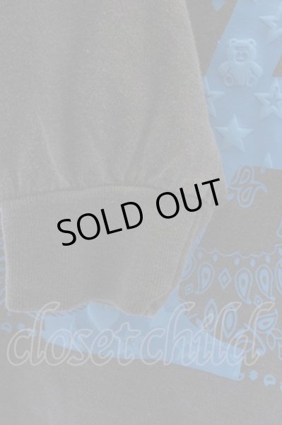 画像3: STUD MUFFIN カットソー.ペイズリーLA /チャコール/3 O-23-01-23-008-ST-to-YM-ZT205 (3)