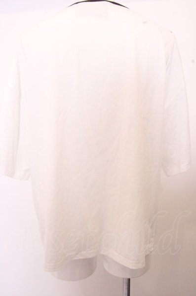 画像3: GreenEyedMonster Tシャツ.ロゴラベルBIG /ホワイト/ O-23-01-24-044-GR-ts-YM-ZT025 (3)