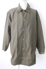 【SALE】MR.OLIVE ジャケット.ウォータープルーフグログランコーチコート /カーキ/S T-23-01-25-001-MR-ja-ET-ZT385