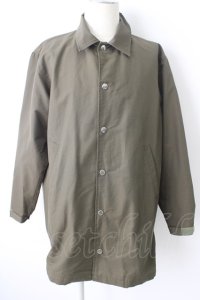 【WINTERセール】MR.OLIVE ジャケット.ウォータープルーフグログランコーチコート /カーキ/S T-23-01-25-001-MR-ja-ET-ZT385