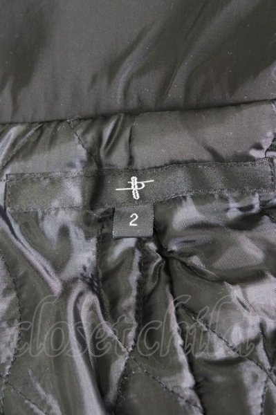 画像12: NO ID. コート.チェンジングスリーブハイカラー比翼 /ブラック/2 T-23-01-25-011-NO-ou-KN-ZT-M107 (12)