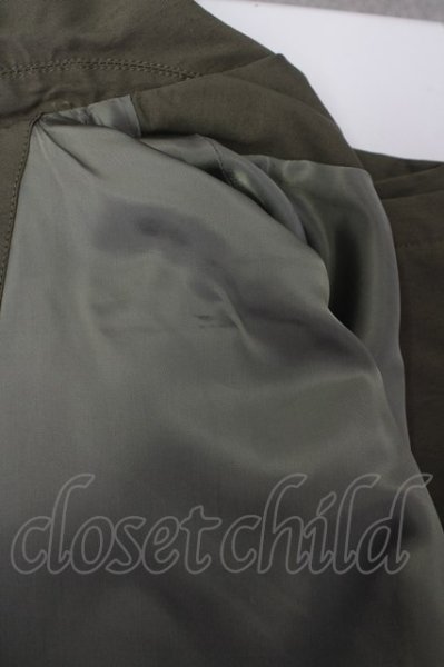 画像11: MR.OLIVE ジャケット.ウォータープルーフグログランコーチコート /カーキ/S T-23-01-25-001-MR-ja-ET-ZT385 (11)
