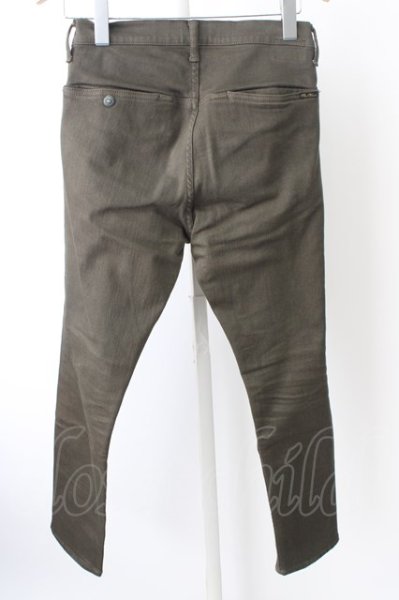 画像2: MR.OLIVE パンツ.シリコンダイ アンクルカットスリム /カーキ/S T-23-01-25-002-MR-pa-NA-ZT385 (2)