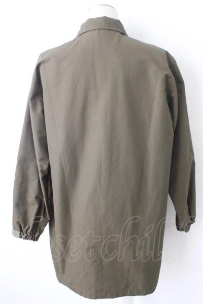 画像2: 【SALE】MR.OLIVE ジャケット.ウォータープルーフグログランコーチコート /カーキ/S T-23-01-25-001-MR-ja-ET-ZT385