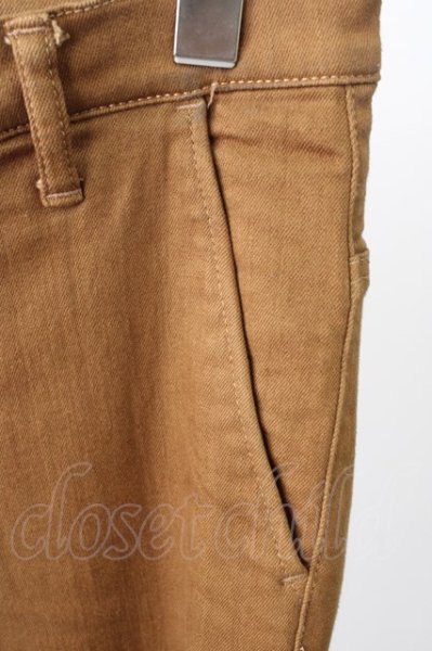 画像4: MR.OLIVE パンツ.シリコンダイ アンクルカットスリム /ブラウン/S T-23-01-25-003-MR-pa-NA-ZT385 (4)