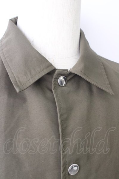 画像3: MR.OLIVE ジャケット.ウォータープルーフグログランコーチコート /カーキ/S T-23-01-25-001-MR-ja-ET-ZT385 (3)