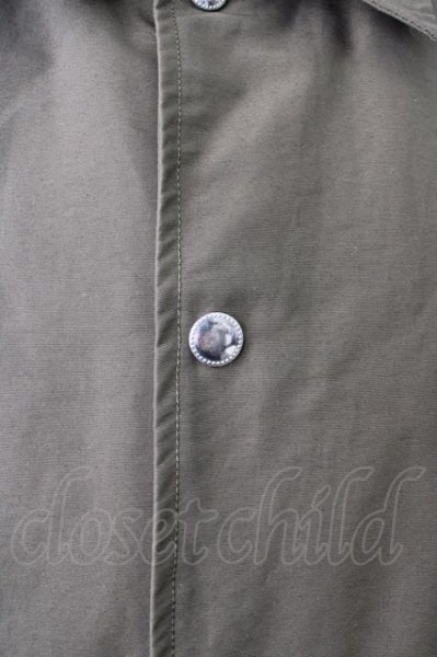 画像4: MR.OLIVE ジャケット.ウォータープルーフグログランコーチコート /カーキ/S T-23-01-25-001-MR-ja-ET-ZT385 (4)