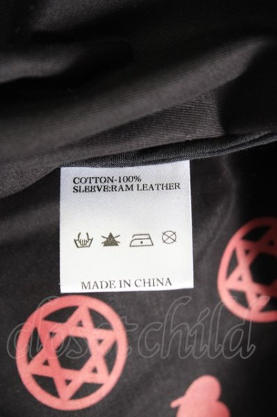 画像9: million dollar orchestra コート.heii monogram トレンチ /ブラック×レッド/1 T-23-01-25-008-MI-ja-KN-ZT-ML032 (9)