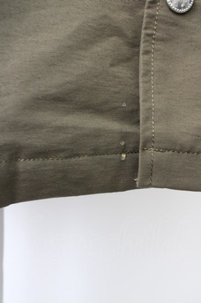 画像9: MR.OLIVE ジャケット.ウォータープルーフグログランコーチコート /カーキ/S T-23-01-25-001-MR-ja-ET-ZT385 (9)