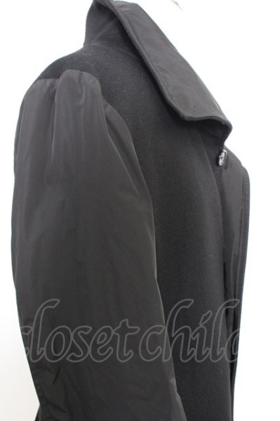 画像5: NO ID. コート.チェンジングスリーブハイカラー比翼 /ブラック/2 T-23-01-25-011-NO-ou-KN-ZT-M107 (5)