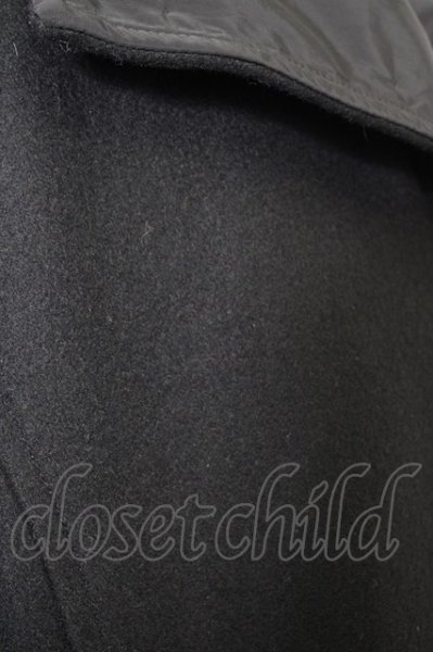 画像7: NO ID. コート.チェンジングスリーブハイカラー比翼 /ブラック/2 T-23-01-25-011-NO-ou-KN-ZT-M107 (7)