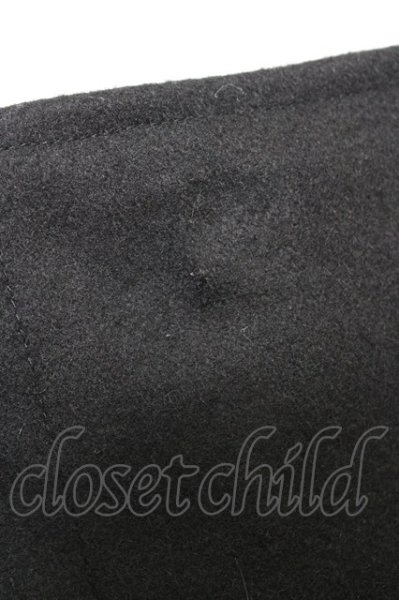 画像11: NO ID. コート.チェンジングスリーブハイカラー比翼 /ブラック/2 T-23-01-25-011-NO-ou-KN-ZT-M107 (11)