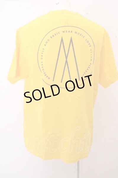 画像2: MARDIGRAS(SADS清春) Tシャツ.SUPER PANTHER /イエロー/ O-23-01-26-037-MA-ts-YM-ZT167 (2)